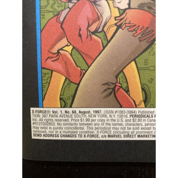 X-Force: Set of No. 66, 68, 69, & 72 Marvel Comics (1997) - Picture 11 of 14